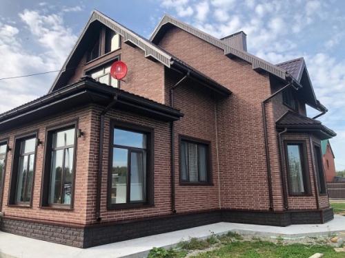 Отделочные панели: современный способ обновления фасада частного дома 20