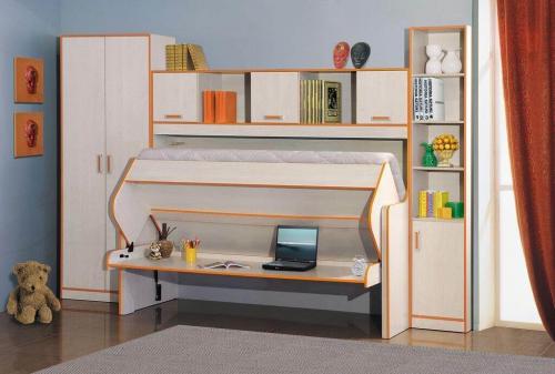 Рабочий стол трансформер для маленькой комнаты. Модели компьютерных столов трансформеров