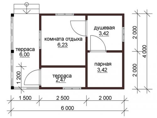 Расстояние от бани до забора ижс. Нормы отступа для бань на участке –, какие из них важно соблюдать