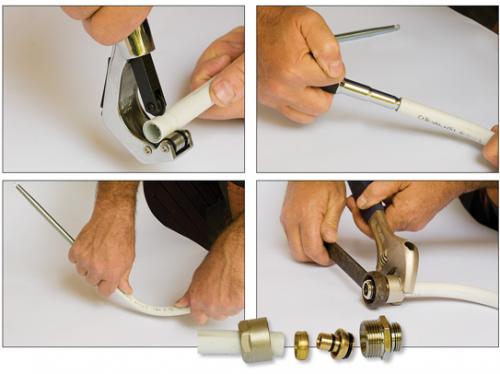 Монтаж металлопластиковых труб в ванной. Как провести монтаж металлопластиковых труб своими руками: инструкция, правила