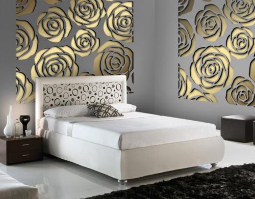 Трафареты на стены. Трафареты для декора стен — идеи и варианты вырезания узоров для нанесения трафаретных изображений (125 фото)