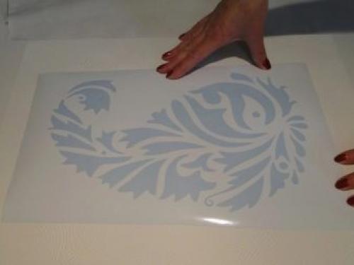 Трафареты на стены. Трафареты для декора стен — идеи и варианты вырезания узоров для нанесения трафаретных изображений (125 фото) 15