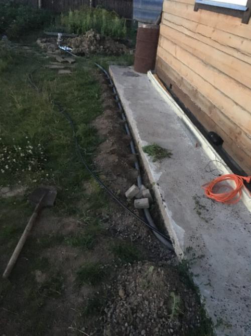 Зимний водопровод на даче своими руками. Прокладка труб для зимнего водопровода 08