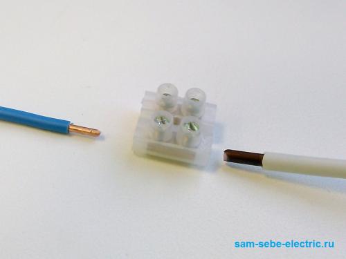 Как соединить провода большого сечения. Как соединить провода?