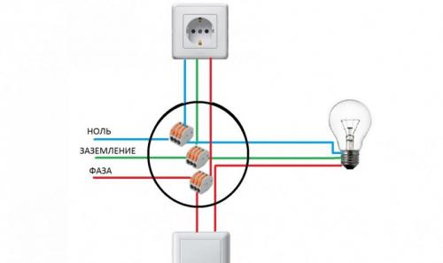 Как подсоединить светодиодную лампу к проводке с двумя проводами. Подключение светильника своими руками — пошаговая инструкция с фото и видео. Правила монтажа + схема подключения