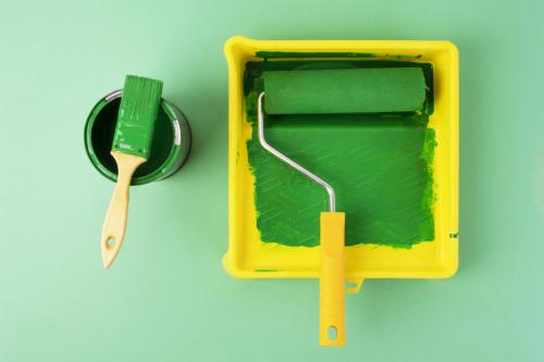 Какие составляющие содержит водостойкая краска для ванной комнаты