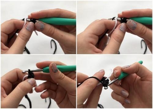 Скандинавские коврики своими руками. Двусторонний скандинавский коврик с геометрическим узором: легкое цветное вязание без протяжек и обрыва нити