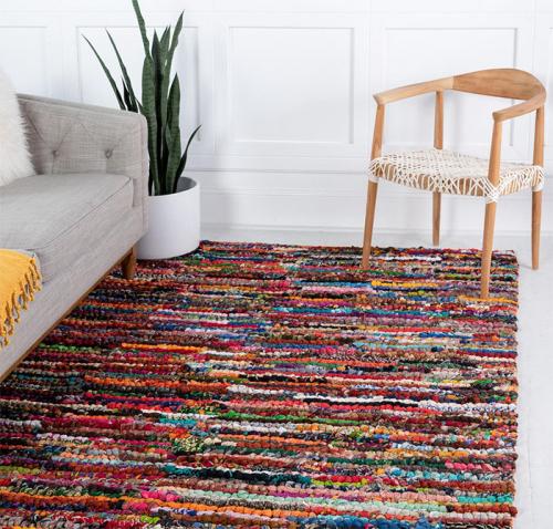 Бабушкин коврик из старых вещей. Коврик из старых вещей