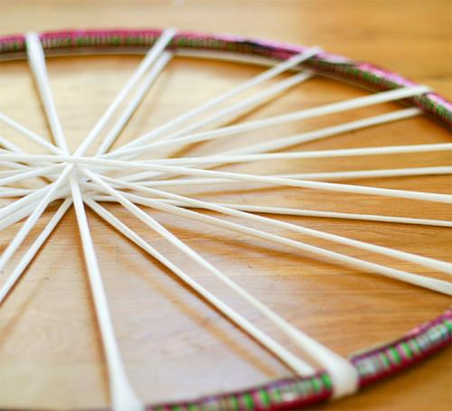 Бабушкин коврик из старых вещей. Коврик из старых вещей