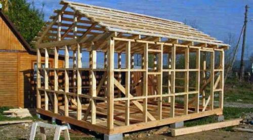 Бытовка с санузлом и кухней. Материалы