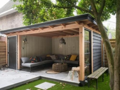 Дачные бытовки из двух комнат с туалетом и душем. Двухкомнатная дачная бытовка с туалетом и душем 13