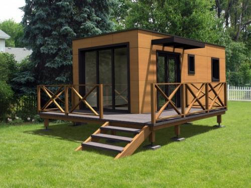 Бытовки дачные двухкомнатные с туалетом и душем: современные и функциональные проекты 17 Бытовки дачные двухкомнатные с туалетом и душем: современные и функциональные проекты 17