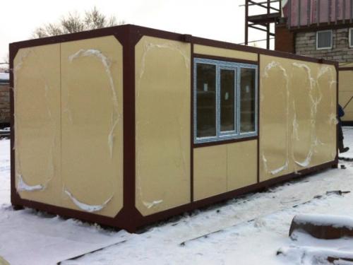 Бытовка с санузлом и кухней. Материалы