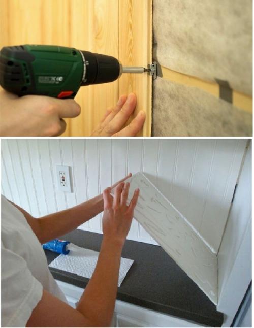 Отделка стен кухни панелями. Дизайн кухни с пластиковыми панелями