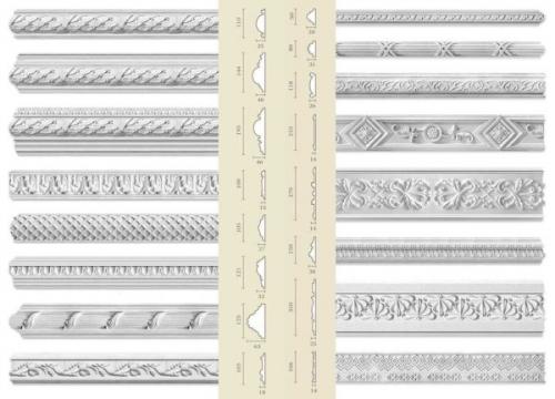 Молдинг в интерьере. Что такое молдинги и какими они бывают