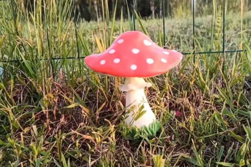 Фигурки из крахмала. Неубиваемая фигурка для украшения сада, которая не боится дождя