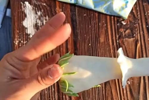 Фигурки из крахмала. Неубиваемая фигурка для украшения сада, которая не боится дождя