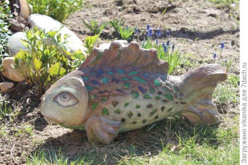 Лепка из бетона своими руками. Мой первый опыт изготовления скульптуры из бетона. Мастер-класс