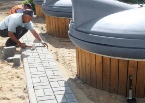 Сколько стоит установка мусорных контейнеров в частном секторе. Установка заглубленных контейнеров