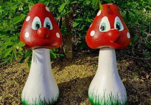 Поделки из цемента и тряпок. Поделки для дачи и сада из цемента