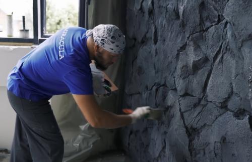 Арт бетон скала. Как сделать скалу в интерьере из артбетона