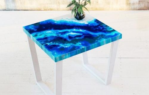 Стол из эпоксидной смолы своими руками. Как сделать стол из эпоксидной смолы своими руками: пошаговые мастер-классы с фото