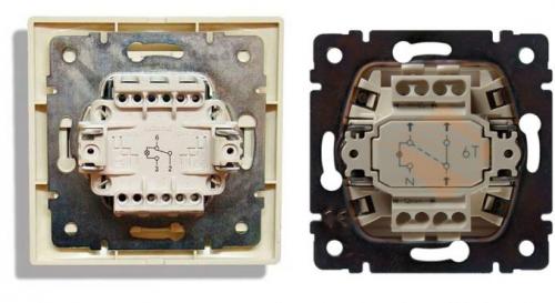 Схема подключения проходного выключателя. Принцип работы проходного выключателя