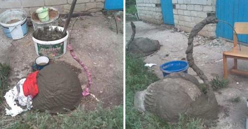 Садовая скульптура из бетона своими руками. Садовые фигуры из бетона: украшаем сад самостоятельно