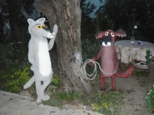 Садовые фигуры из цемента своими руками. Оригинальные фигурки 06 Садовые фигуры из цемента своими руками. Оригинальные фигурки 06