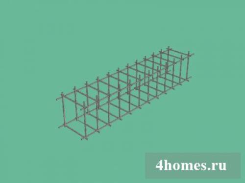 Арматура для опалубки. Продолжаем строительство: армирование и опалубка для фундамента