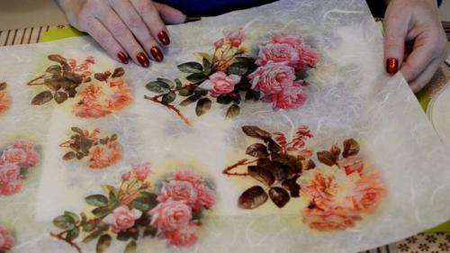 Декупаж, как сделать. Салфеточный декупаж: приемы 22