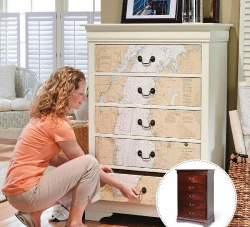 Декупаж мебели. Способы декупажа на мебели, популярные техники