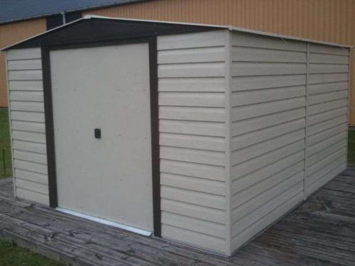 Построить сарай недорого. №4. Каркасный сарай для дачи