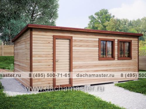 Сарай 4 н.  Дачный хозблок 6х4