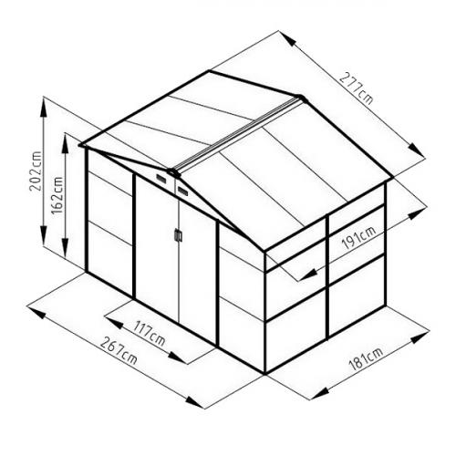 Сарай на даче своими руками: чертежи. Проекты хозблоков для дачи своими руками