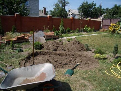 Как сделать прудик своими руками. Устройство бетонного водоема