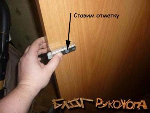 Как вставить замок в межкомнатную дверь с ручкой. Как правильно врезать замок вмежкомнатную дверь