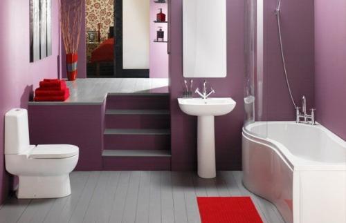 Краска в ванной. Виды красок для стен в ванной комнате 01