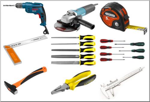 Как врезать замок в металлическую дверь. Необходимые инструменты