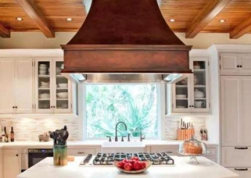 Как установить вытяжку. Правила размещения вытяжки над плитой 08